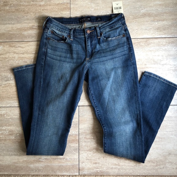 Lucky Brand Denim - NWT Lucky Brand Sweet Straight Mid-Rise Jeans